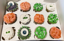 Load image into Gallery viewer, Creepy Creature Cupcakes
