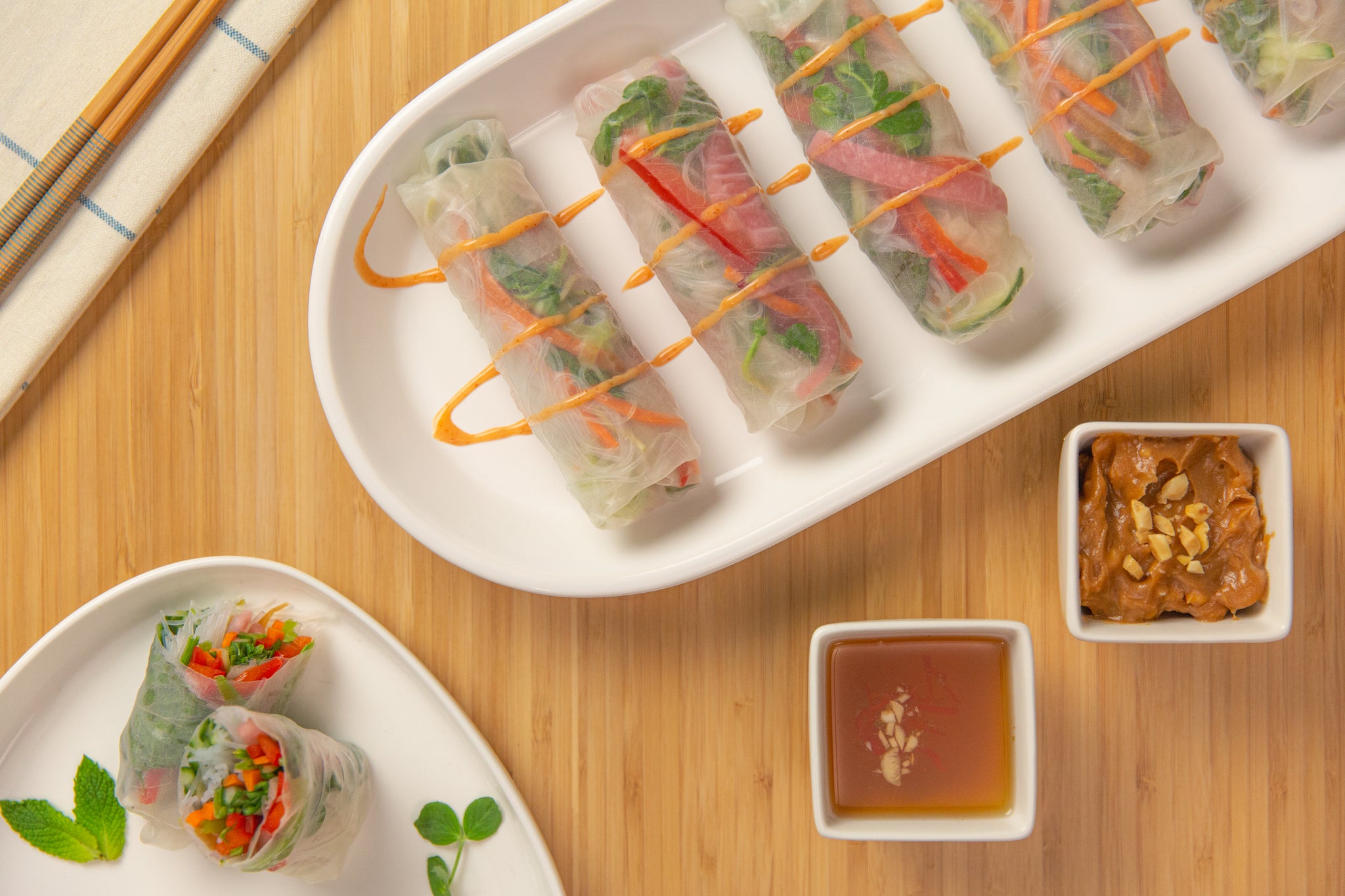 Spring Roll Class Fresh Spring Rolls Class – Sweet Side Hustle