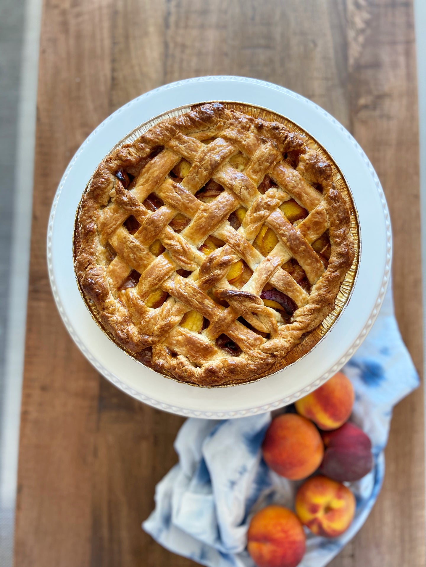 Peach pie